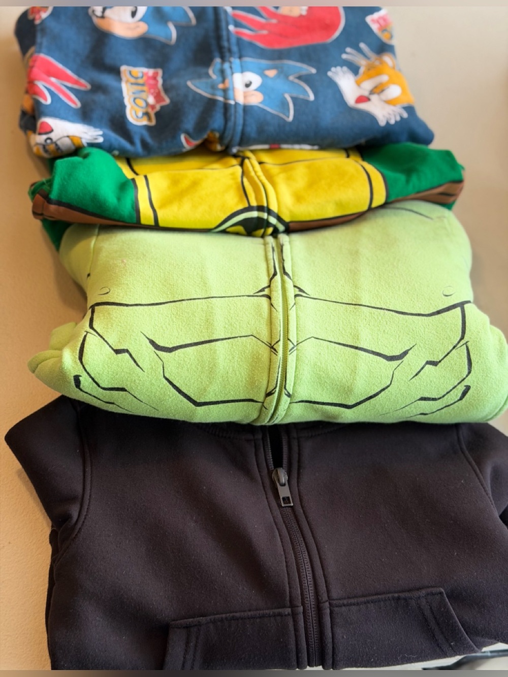 4T Zipper Sweaters with hood bundle